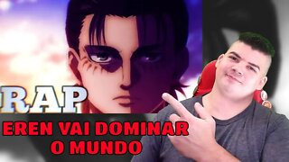 REACT Kizeroki - Eren Yeager- Shingeki no Kyojin (prod darkside) - MELHOR DO MUNDO