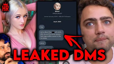 OTK Mizkif EXPOSED Twitter DMs in Adrianah Lee Lawsuit