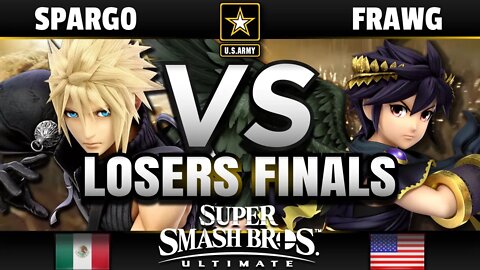 XTR | Sparg0 (Cloud) vs Frawg (Dedede/Ness/Dark Pit) - Losers Final U.S. Army Ultimate Challenge