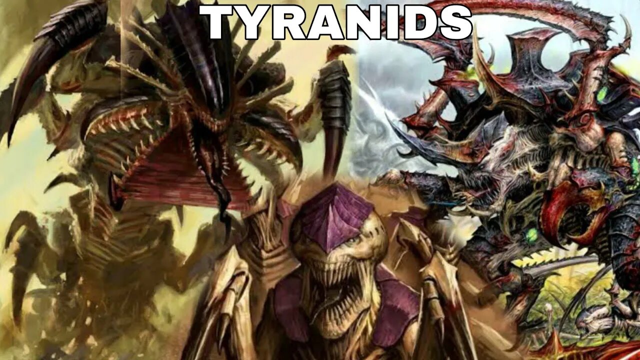 A Historia de WARHAMMER 40K- Os Tyranids