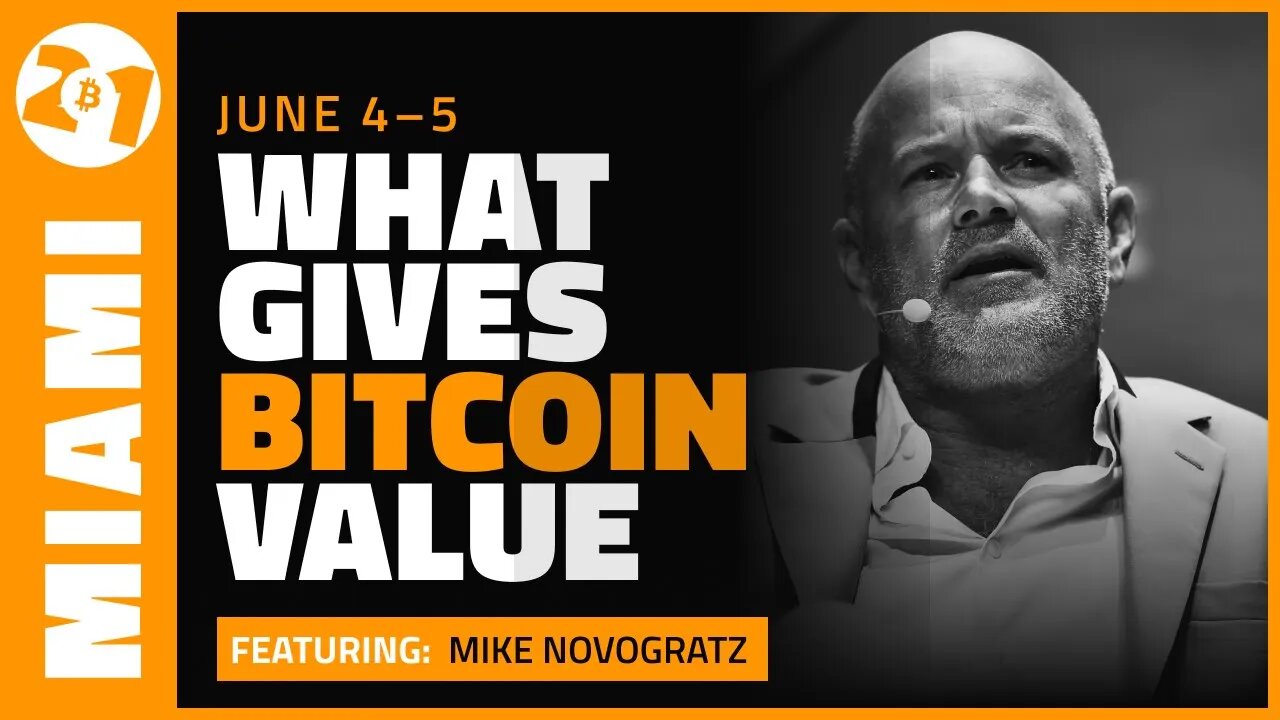 What Gives Bitcoin Social Value | Mike Novogratz | Bitcoin 2021 Clips