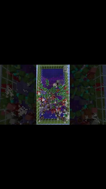 Minecraft 100 Pillagers VS 100 Zombies