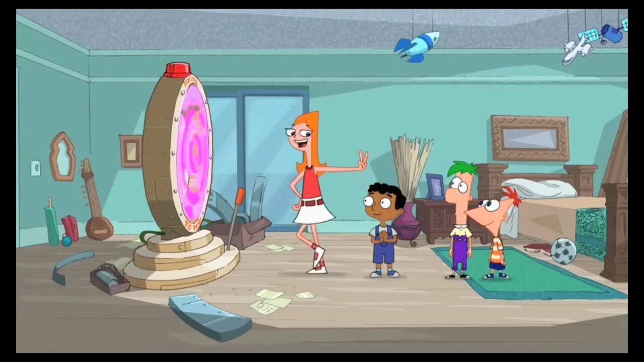 And there is also the issue of your sister stranded on a distant planet | Phineas and Ferb