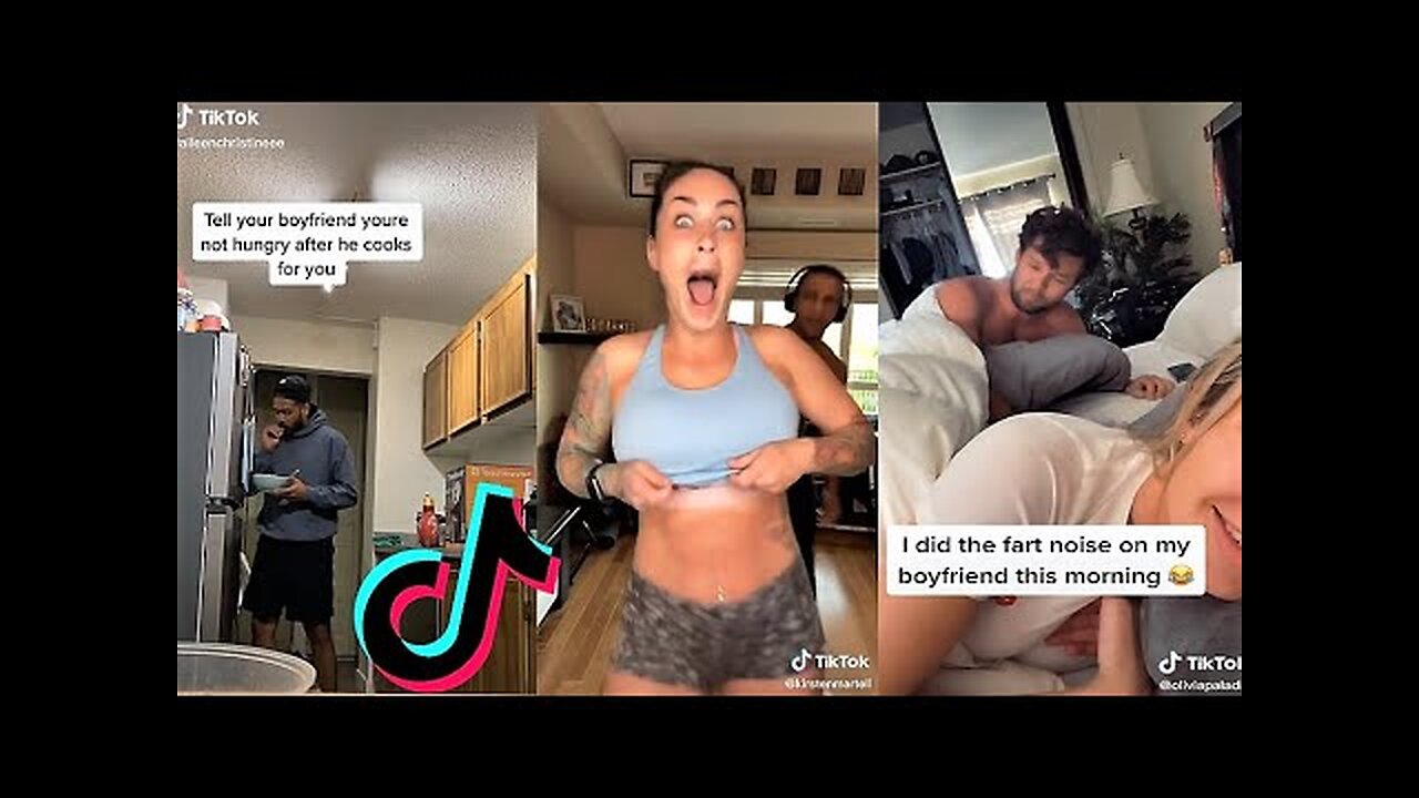 Pranking My Boyfriend Tiktok Compilation