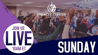 LIVE FROM MIRACLE CENTER - SUNDAY WORSHIP SERVICE!!! April 2nd , 2023