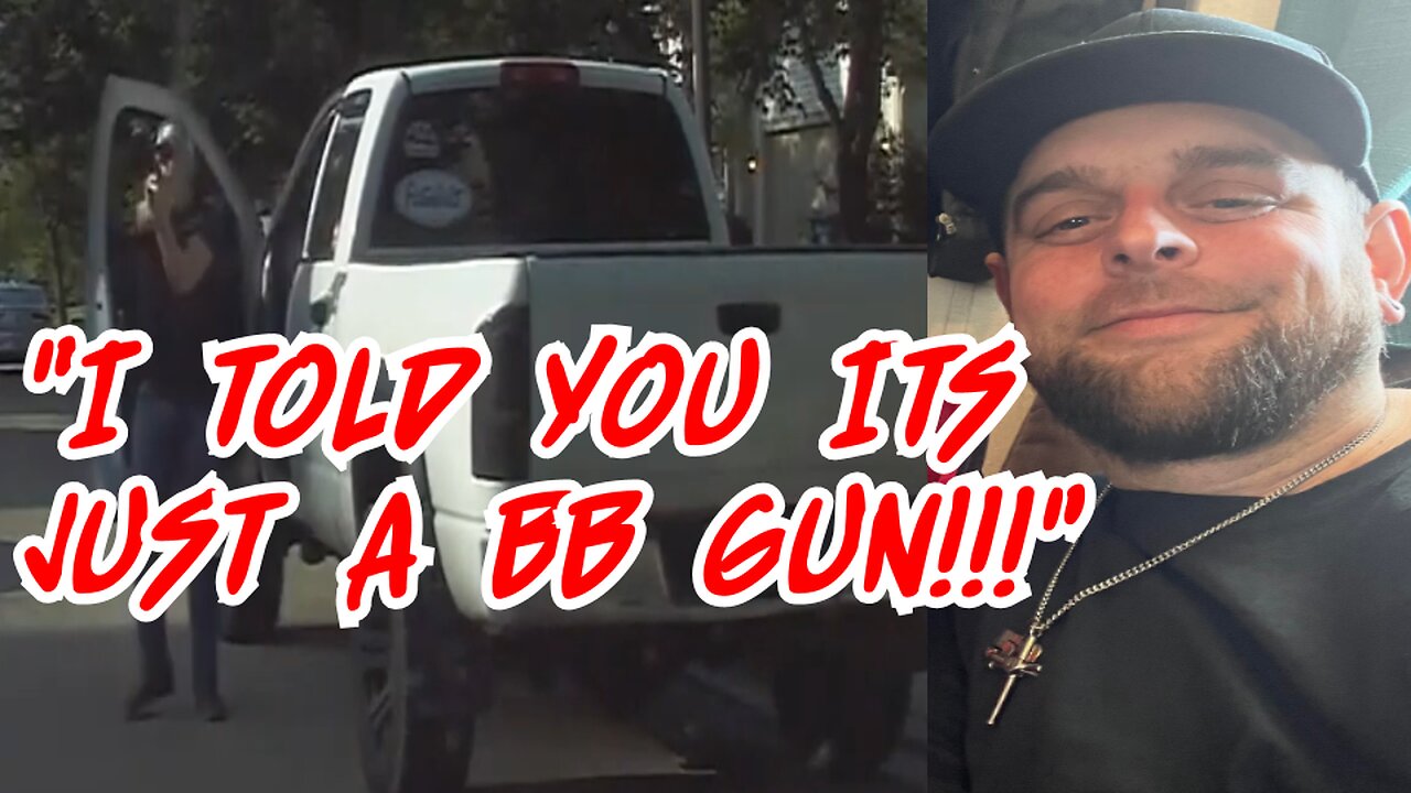 Man pulls BB gun on POLICE and is met with a REAL one.