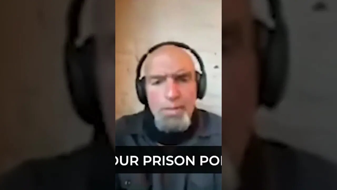 John Fetterman says releasing prisoners is a good idea