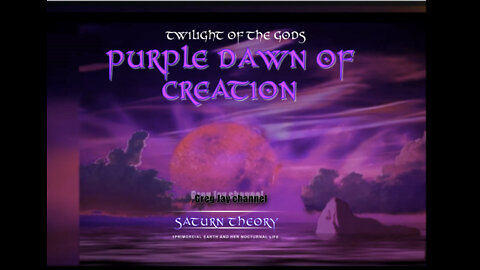 Purple dawn of creation livestream