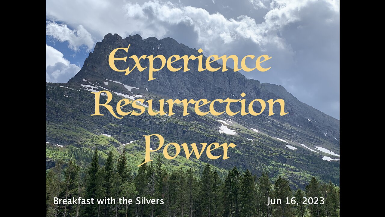 Experience Resurrection Power - Breakfast with the Silvers & Smith Wigglesworth Jun 16