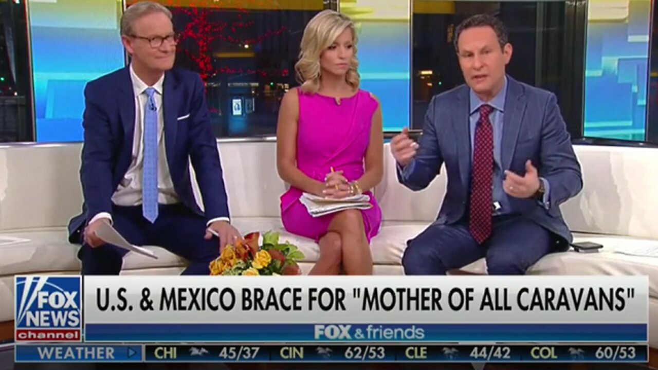 Fox & Friends Warns US Faces 'MOTHER OF ALL CARAVANS'