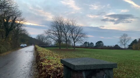 Vlogging In Denmark climbing the highest hill in Aalborg