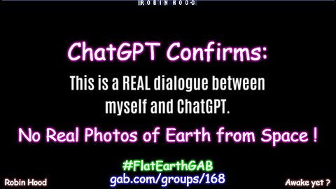 ChatGPT Confirms: No Real Photos of Earth from Space