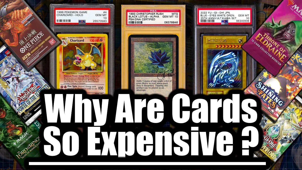 Where Does Trading Card Value Come From? or Why Are Trading Card Games So Expensive?