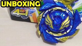 Abrindo o SALVAGE VALTRYEK V7 | Beyblade Burst QuadDrive | Unboxing, Análise e Testes