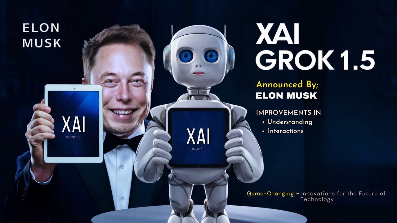 Elon Musk Finally Introduces Grok 1.5 - XAI Grok 1.5 Massive Update! | CogniHive.tube