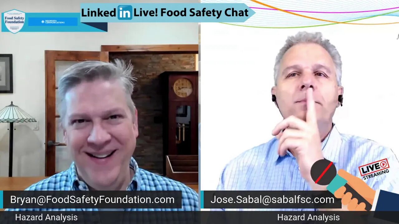 Episode Nine: Food Safety Chat - Live! 010821