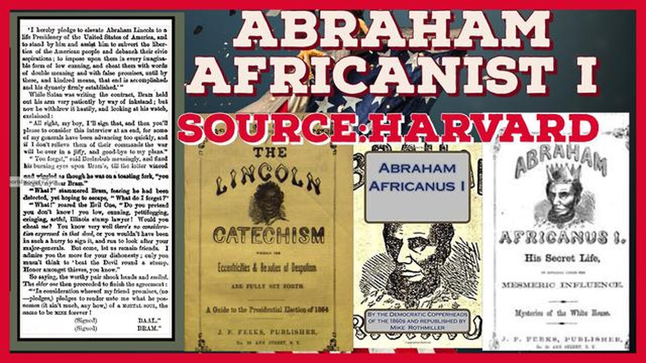 Abraham Africanus I-his secret life revealed under the mesmeric mysteries of the White HOUSE