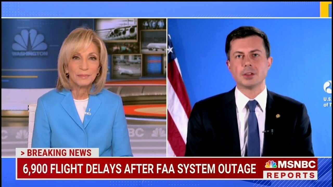 Pete Buttigieg On FAA Outage Disaster: Glitches Happen All The Time