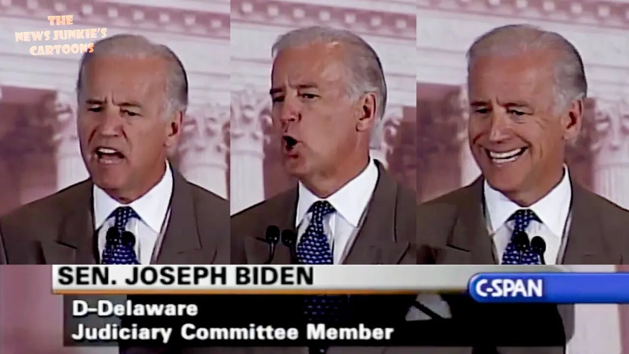 2005: Younger but essentially the same Biden.