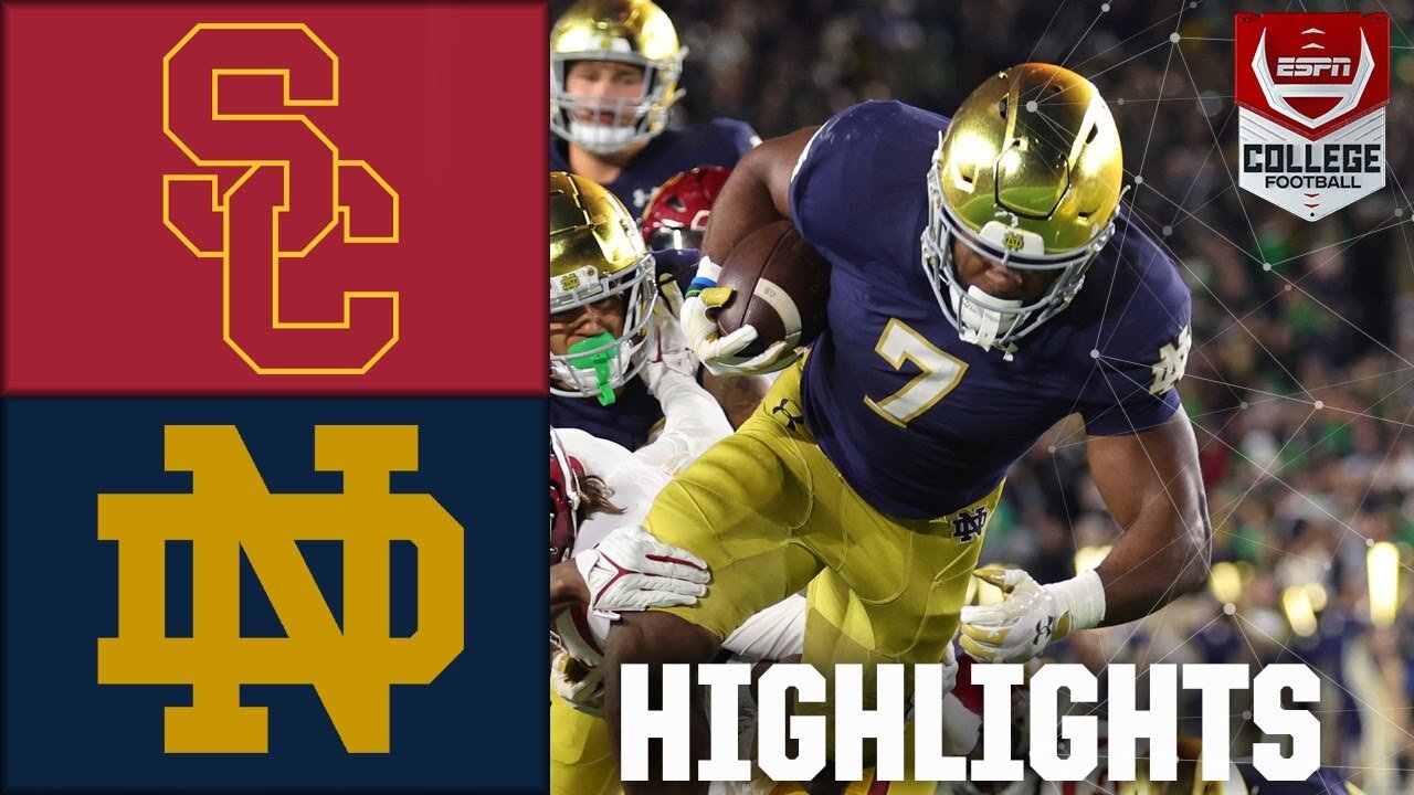 USC Trojans vs. Notre Dame Fighting Irish | Full Game Highlights