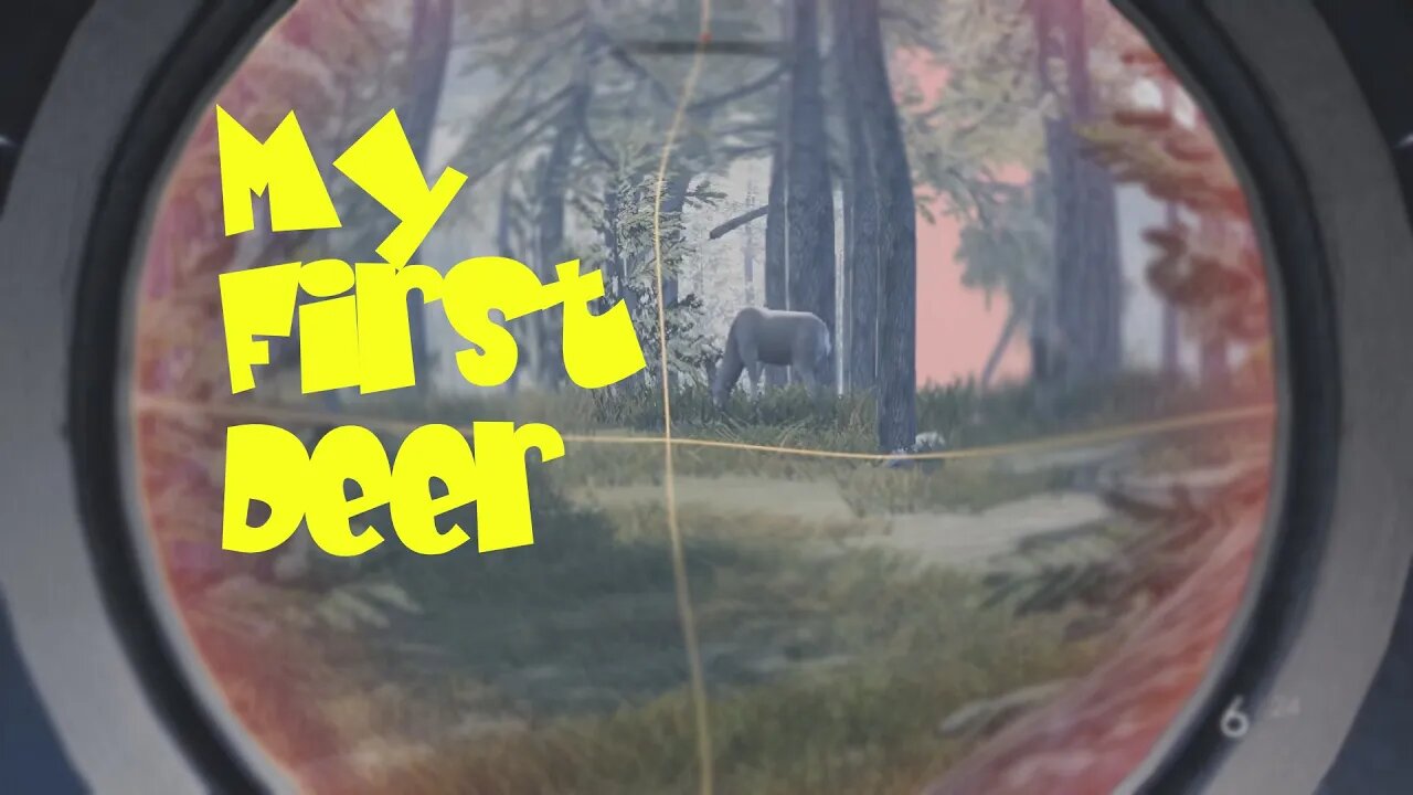 Taking My First Deer - Hunting Simulator