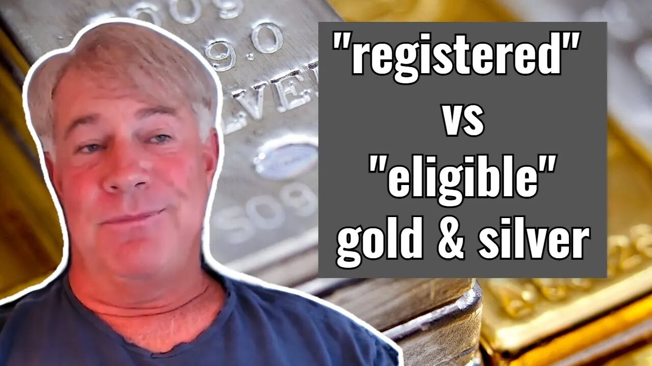 Dave Kranzler: What gold/silver leaving 'registered' category on COMEX really means