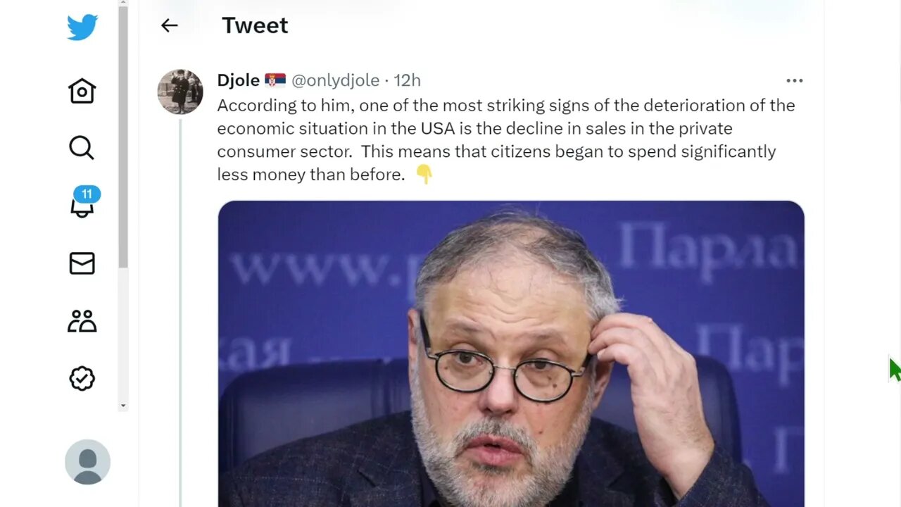 俄羅斯經濟學家米哈伊爾·卡辛 (Mihail Khazin) 表示，美國正在迅速瓦解