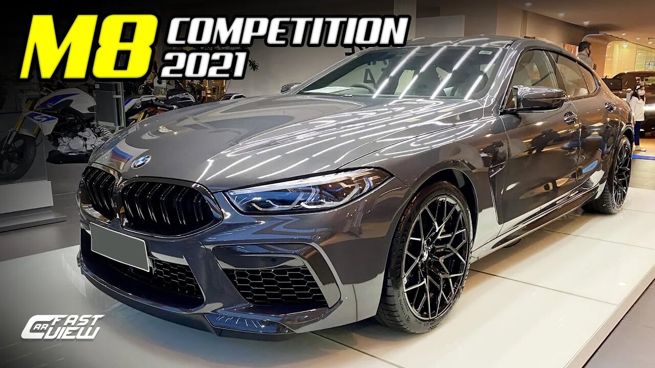 BMW M8 GRAN COUPÉ COMPETITION 2021! MOTOR V8 COM INCRÍVEIS 625 CV E 76 KGFM DE TORQUE Fast Car View