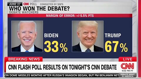 Only a Totally Deranged IDIOT Would Think Joe Biden Won the Debate