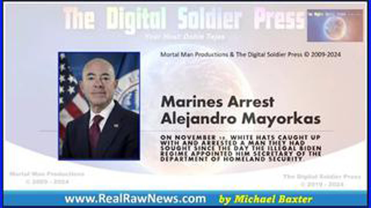 MARINES ARREST ALEJANDRO MAYORKAS