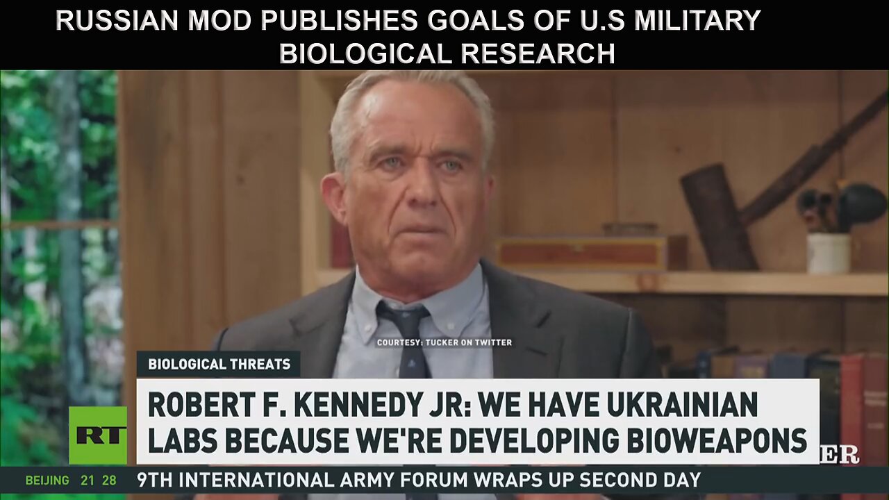 RUSSIAN MOD PUBLISHES U.S MILITARY BIOLOGICAL RESEARCH - FOR YOU COMMIE NINELINE