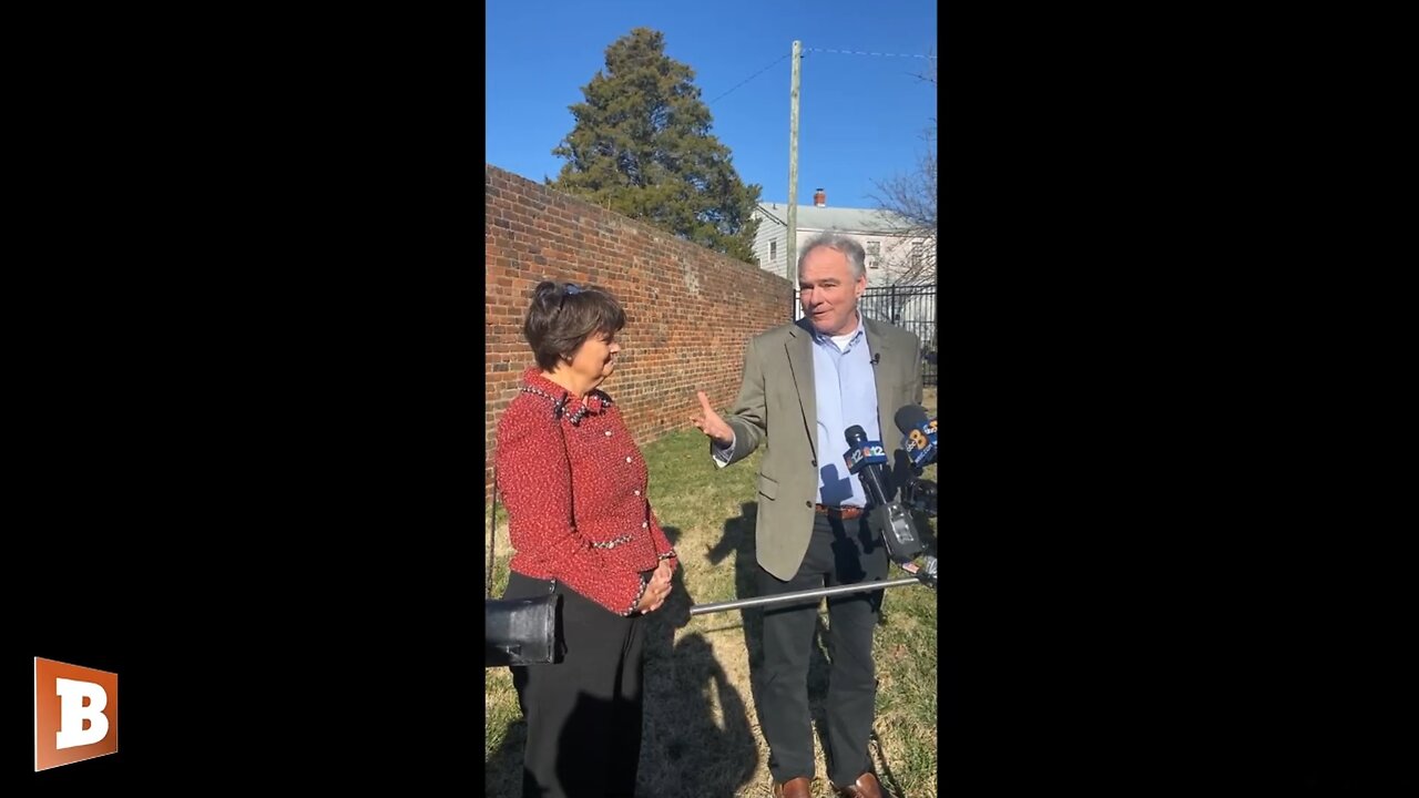 MOMENTS AGO: Senator Tim Kaine Holding Press Conference…