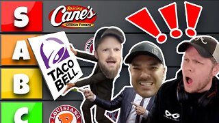 The ULTIMATE Fast Food Tier List