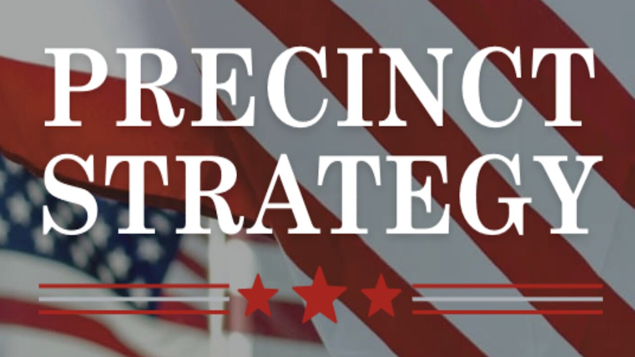 Precinct Strategy weekly meeting - May 23, 2023