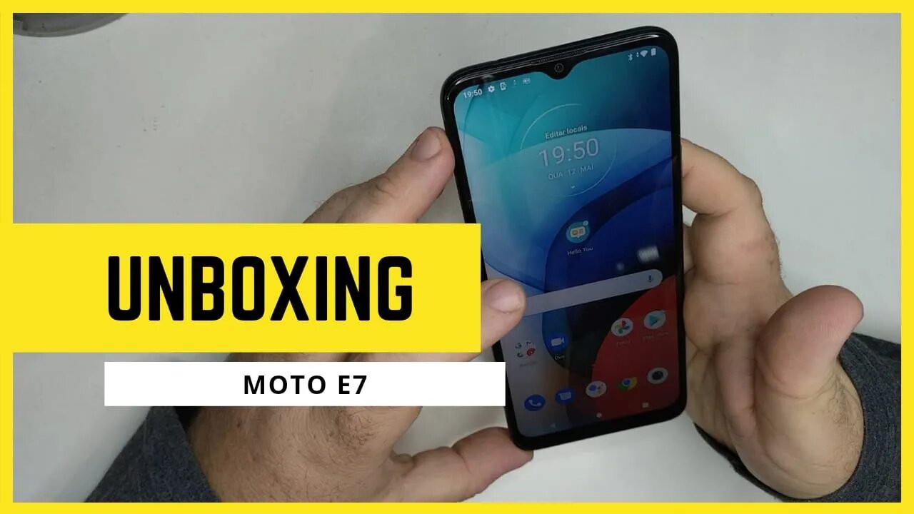 UNBOXING INESPERADO, MOTO E7 [lançamento 2021] #002