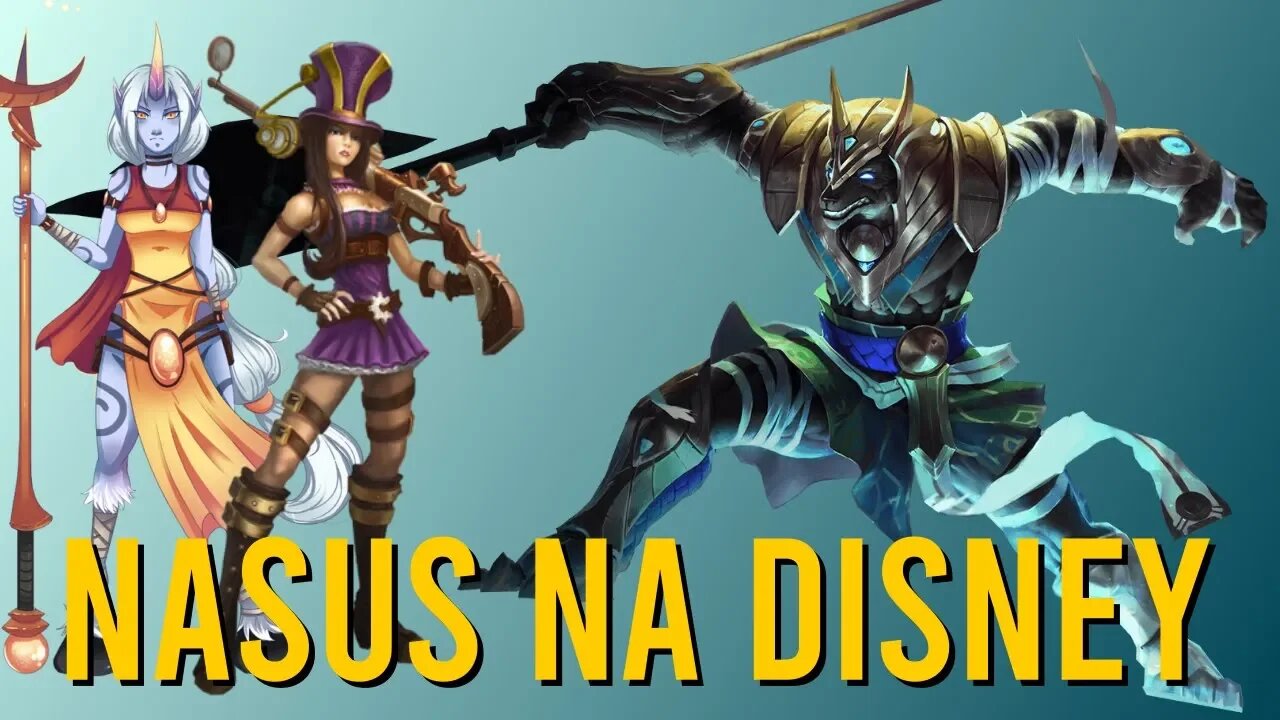 LEAGUE OF LEGENDS - NASUS LOUCO