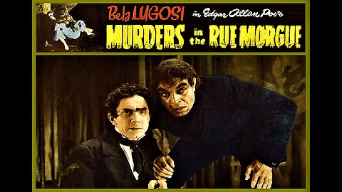 Lugosi MURDERS IN THE RUE MORGUE 1932 Mad Doctor Uses a Gorilla to Kidnap & Murder FULL MOVIE