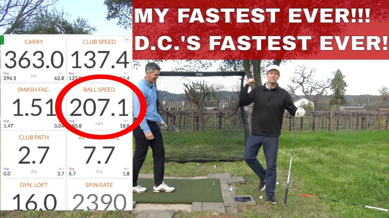 BEST AM DRIVER & I BREAK our PERSONAL BEST BALL SPEEDS!!! | BE BETTER GOLF