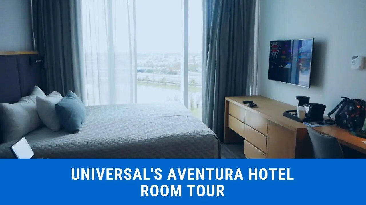 Universal's Aventura Hotel Room Tour - Standard King Bed