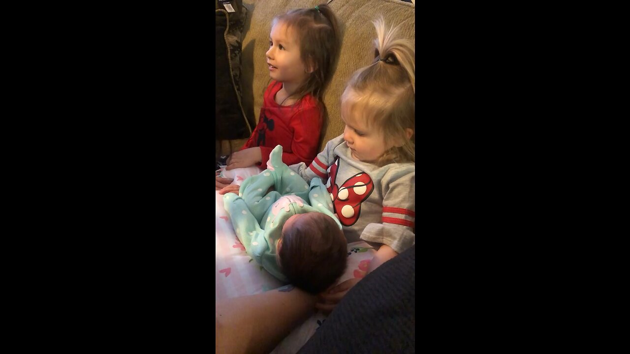When you discover you’re now the middle child…