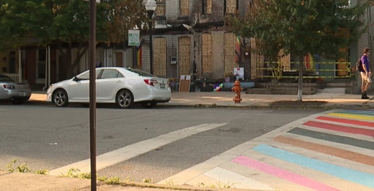 Baltimore community rallies together in wake of pride-flag provoked arson