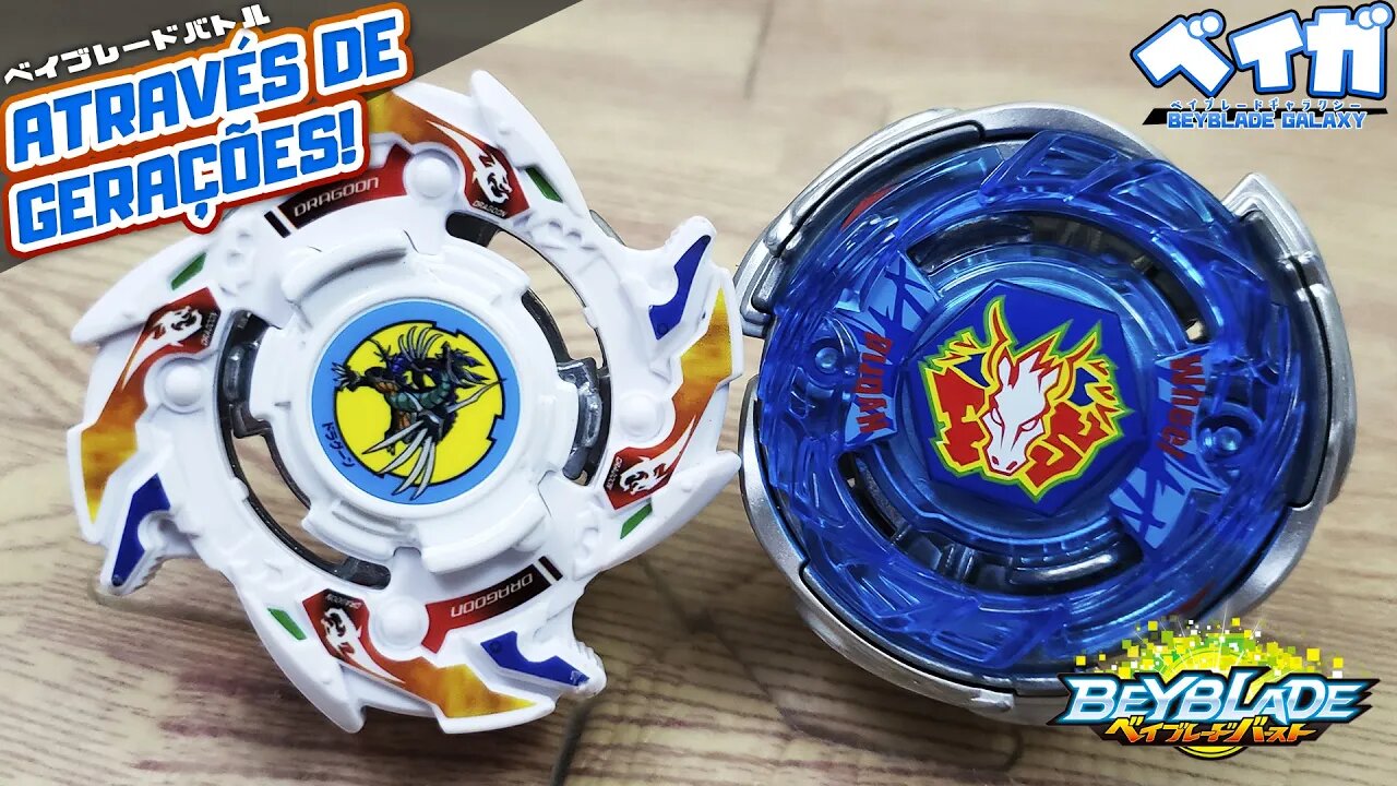 DRAGOON V2 .Wh.Xc' vs STORM PEGASIS .10G.Qc' - Beyblade Burst ベイブレードバースト