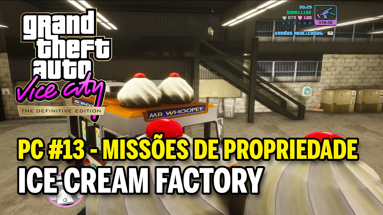 TA Vice City The Definitive Edition (PC) - #13 MISSÕES DE PROPRIEDADE - Ice Cream Factory