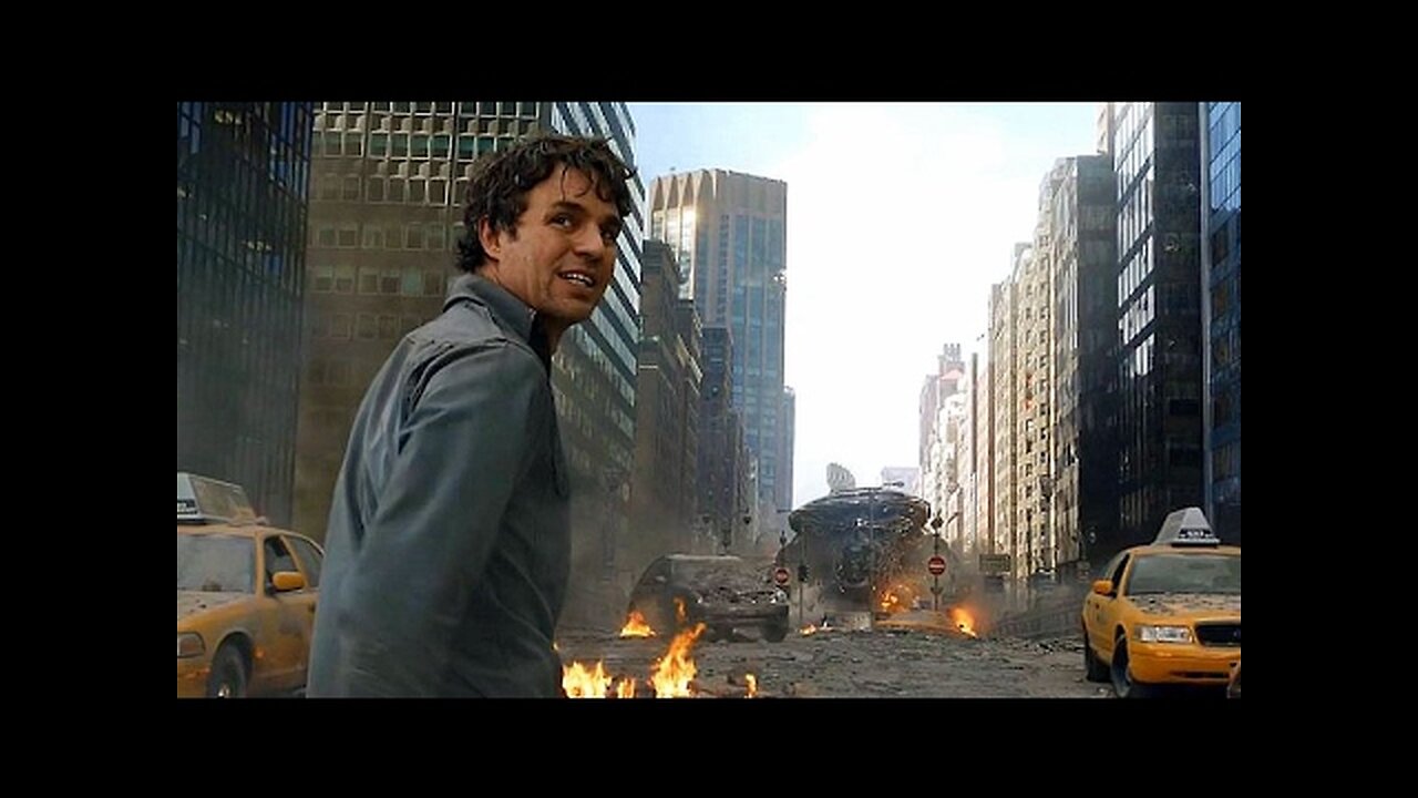 the avengers action fight scene