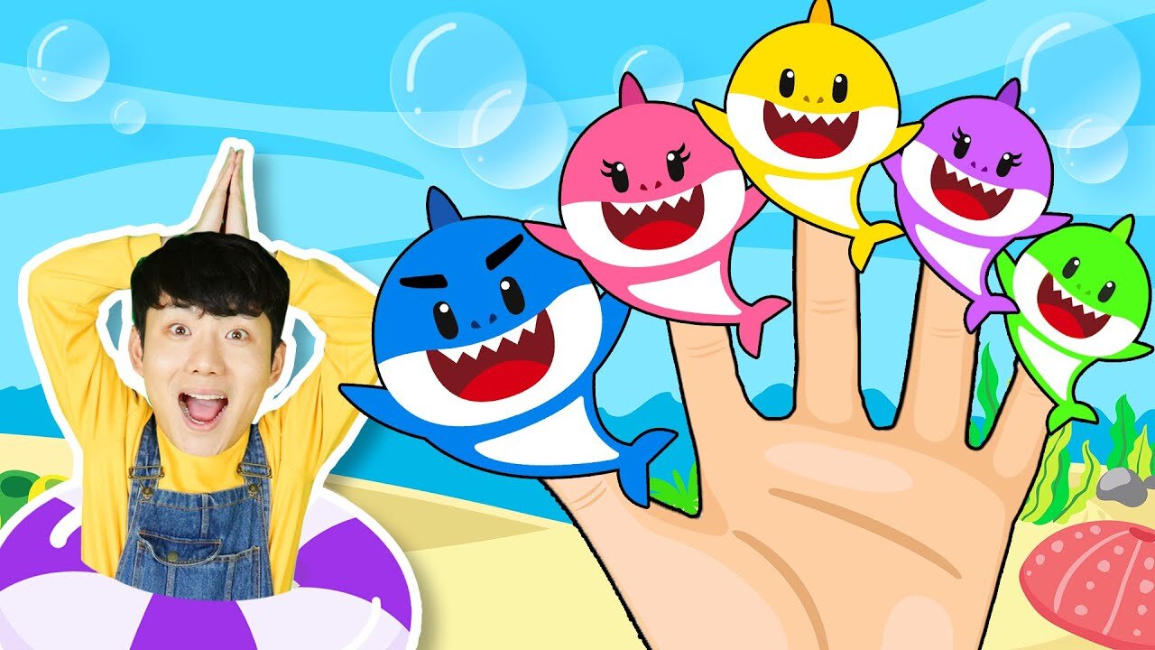 Baby Shark Dance | Sing and Dance! | Shark Finger Family | Finger Family Songs for kids