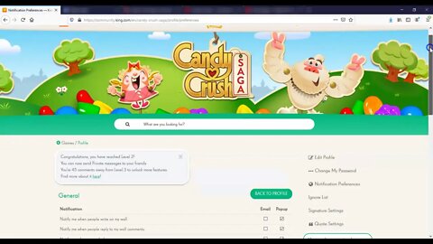 King Communities: How to Set Notification Preferences