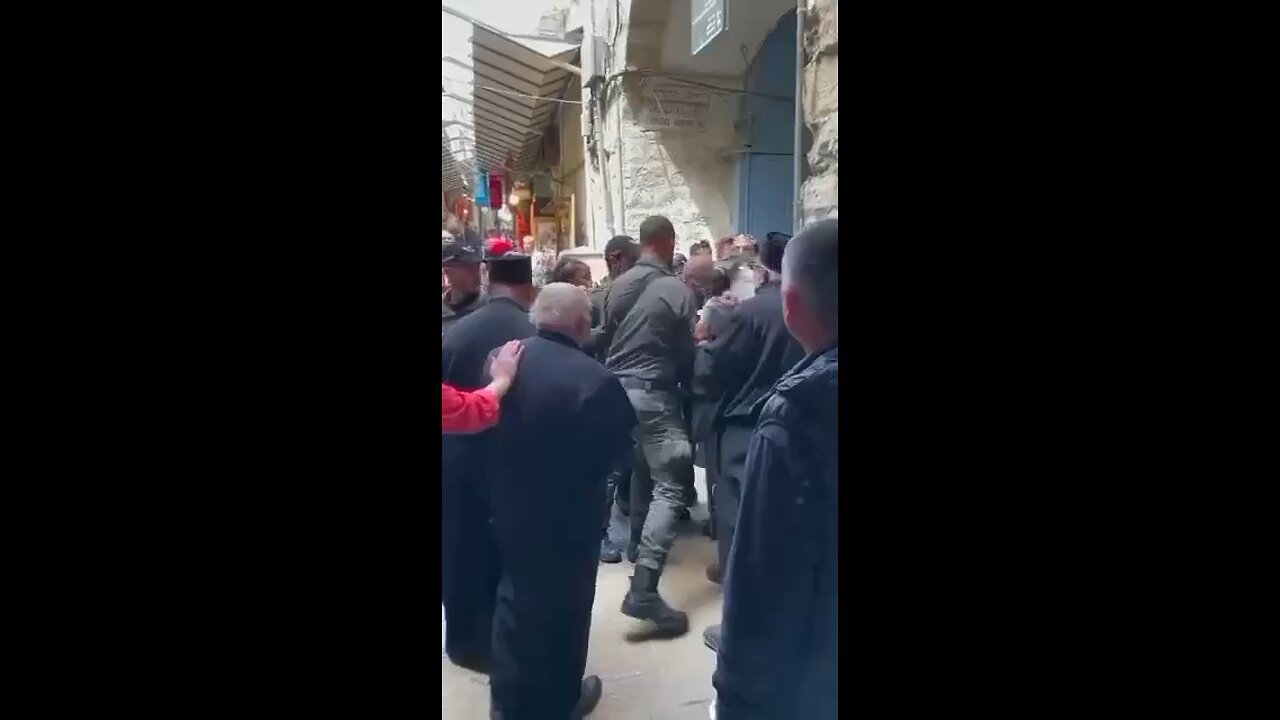 THE IDF ATTACKS CHURCHES IN JERUSALEM