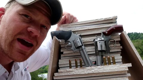 .357 mag vs .44 mag - Drywall Test