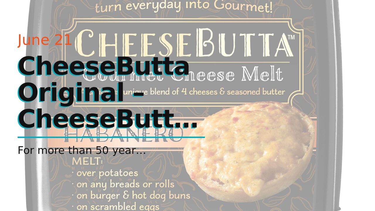 CheeseButta Original – CheeseButta - Gourmet Products