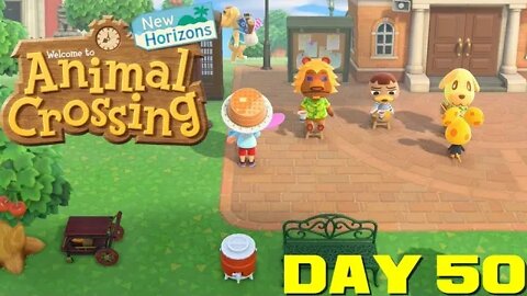 Animal Crossing: New Horizons Day 50 - Nintendo Switch Gameplay 😎Benjamillion
